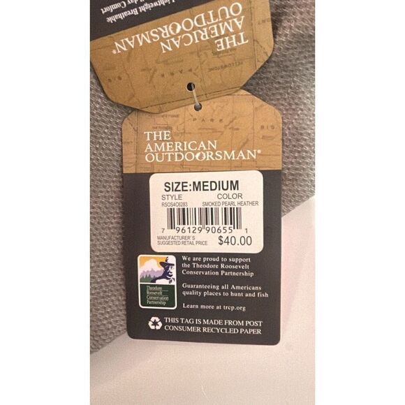 The American Outdoorsman Men's Polo Shirt Short Sleeve SZ Medium - Picture 9 of 11